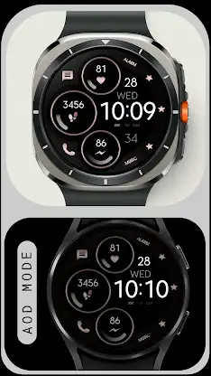 Minimal Bronze Watch Face screenshot 5