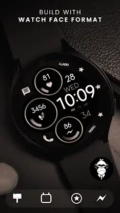 Minimal Bronze Watch Face screenshot 2