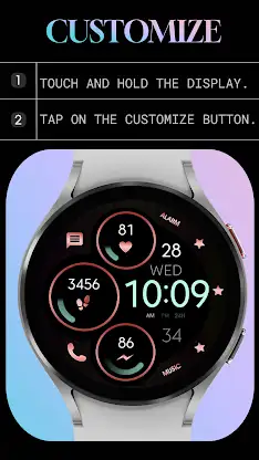 Minimal Bronze Watch Face screenshot 7