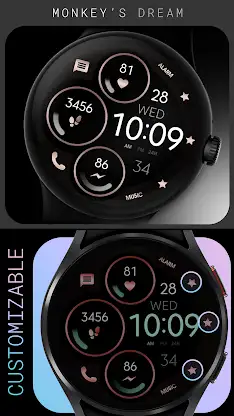 Minimal Bronze Watch Face screenshot 3