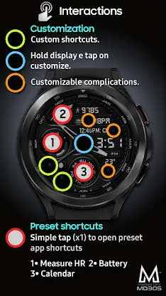 MD305 Analog watch face screenshot 8