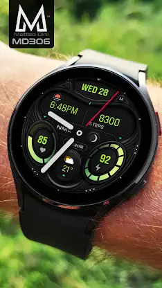 MD306 Minimal watch face screenshot 4