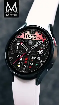 MD311 Analog watch face screenshot 5