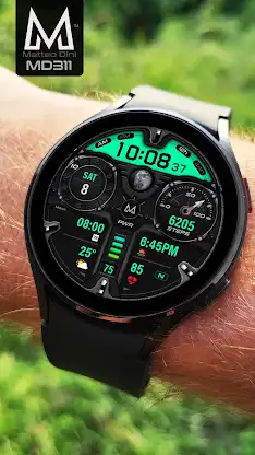 MD311 Analog watch face screenshot 4