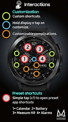 MD312 Hybrid watch face screenshot 7