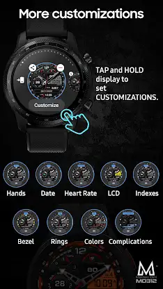 MD312 Hybrid watch face screenshot 6