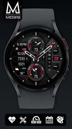 MD315 Analog Watch Face screenshot 5