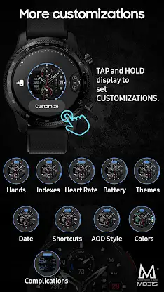MD315 Analog Watch Face screenshot 6