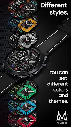 MD319 Hybrid watch face screenshot 5