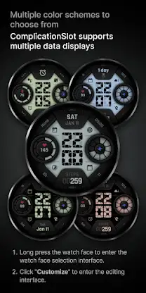 Mechanical LCD: Watch Face screenshot 3