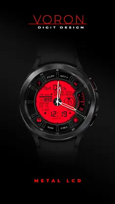 Voron METAL-LCD Watch Face screenshot 6