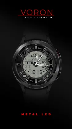 Voron METAL-LCD Watch Face screenshot 3