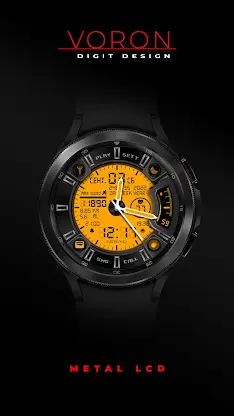 Voron METAL-LCD Watch Face screenshot 7