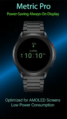 Metric Pro: Watch Face Wear OS screenshot 3