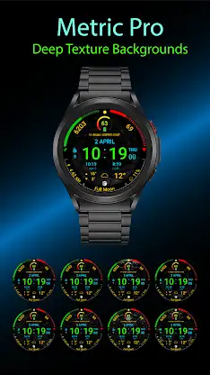 Metric Pro: Watch Face Wear OS screenshot 7
