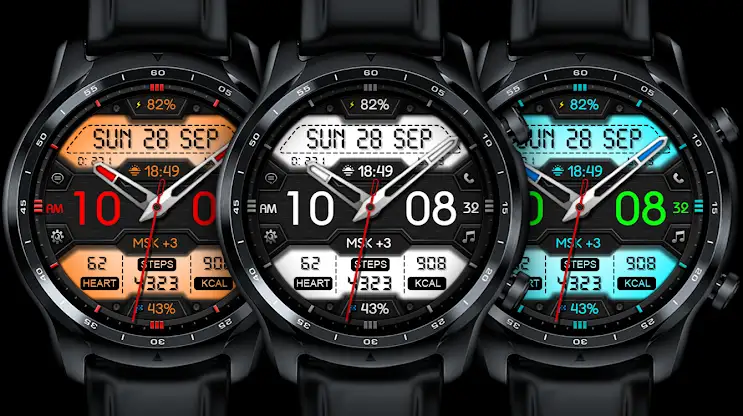 Hybrid MEZIGN CTS53 Watch face screenshot 1