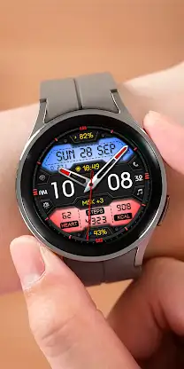 Hybrid MEZIGN CTS53 Watch face screenshot 5