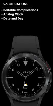 Midnight - watch face screenshot 4