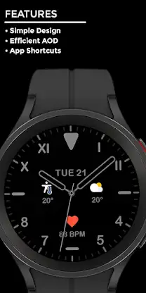 Midnight - watch face screenshot 2