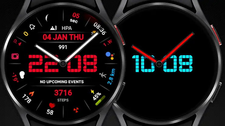 Military MOD Hybrid watchface screenshot 8