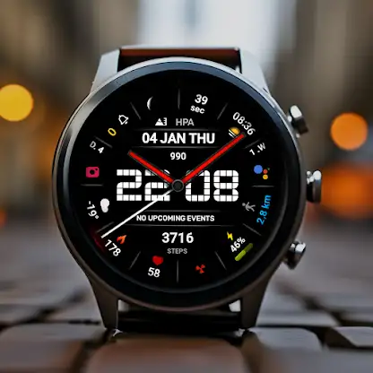 Military MOD Hybrid watchface screenshot 1