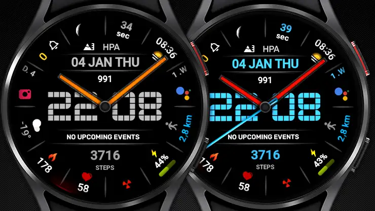 Military MOD Hybrid watchface screenshot 4