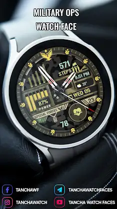 Military Ops Watch Face screenshot 4
