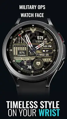 Military Ops Watch Face screenshot 1