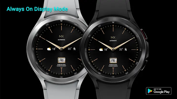 MIMIX Agnes B1 Gold Watchface screenshot 8