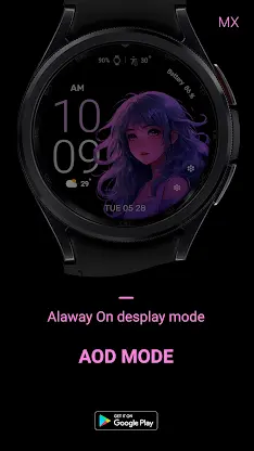 MIMIX Anime boy&girl Watchface screenshot 6