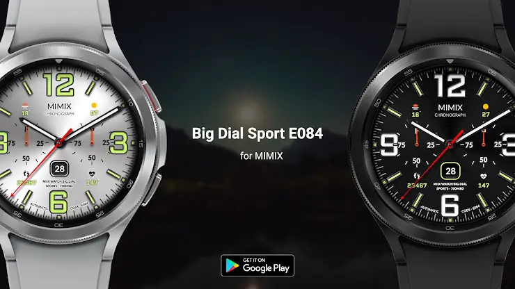 MIMIX Big Dial Sport E084 screenshot 2
