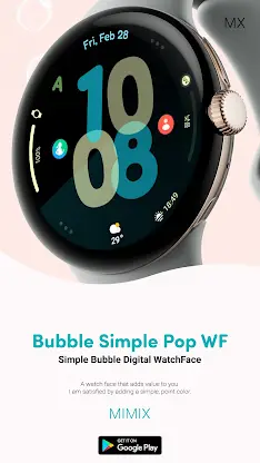 MIMIX Bubble Simple Pop Watch screenshot 4