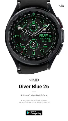 MIMIX Diver Hybrid Watchface screenshot 3
