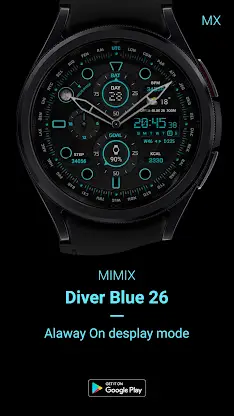 MIMIX Diver Hybrid Watchface screenshot 4