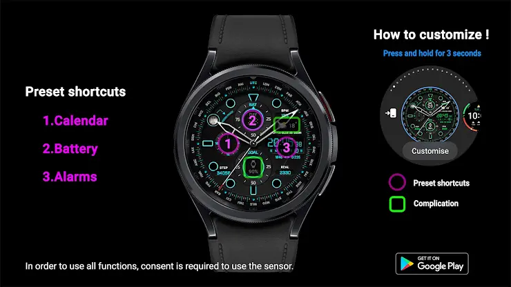 MIMIX Diver Hybrid Watchface screenshot 6