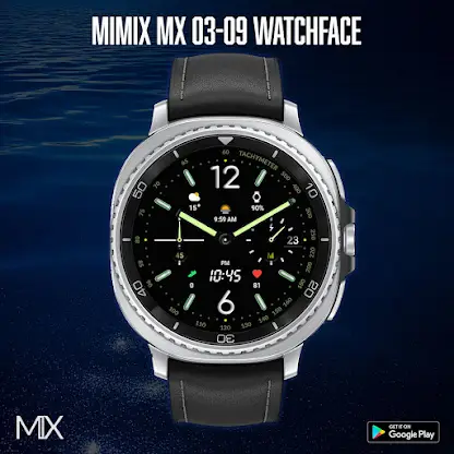 MIMIX MX03 09 Digi Watchface screenshot 1