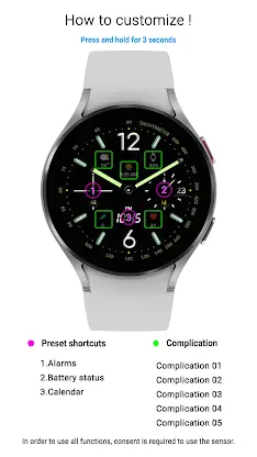MIMIX MX03 09 Digi Watchface screenshot 8