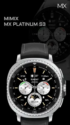 MIMIX Platinum S3 Watchface screenshot 1