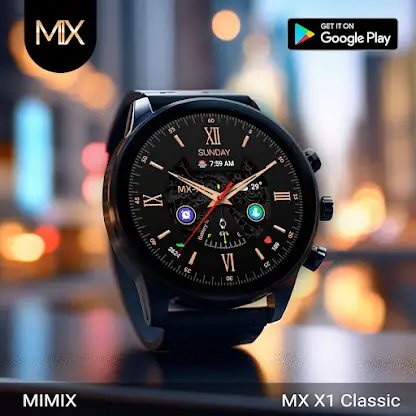 MIMIX MX X2 Classic Watchface screenshot 1