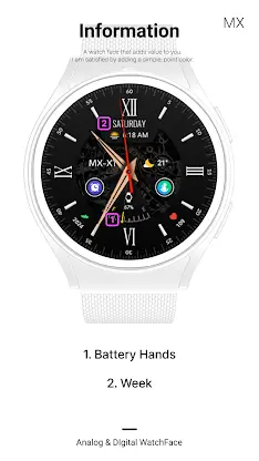MIMIX MX X2 Classic Watchface screenshot 3