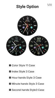 MIMIX MX X2 Classic Watchface screenshot 4