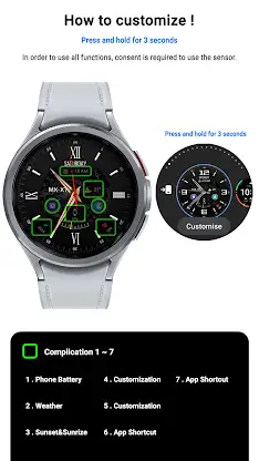 MIMIX MX X2 Classic Watchface screenshot 5
