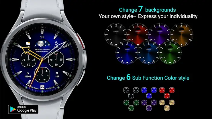 MIMIX Notos Gold Shine Watch screenshot 5