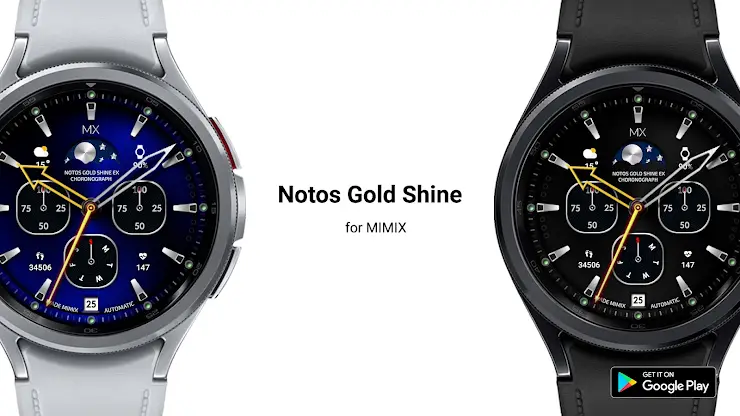 MIMIX Notos Gold Shine Watch screenshot 1