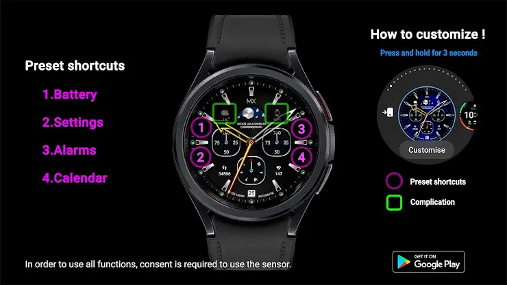 MIMIX Notos Gold Shine Watch screenshot 4