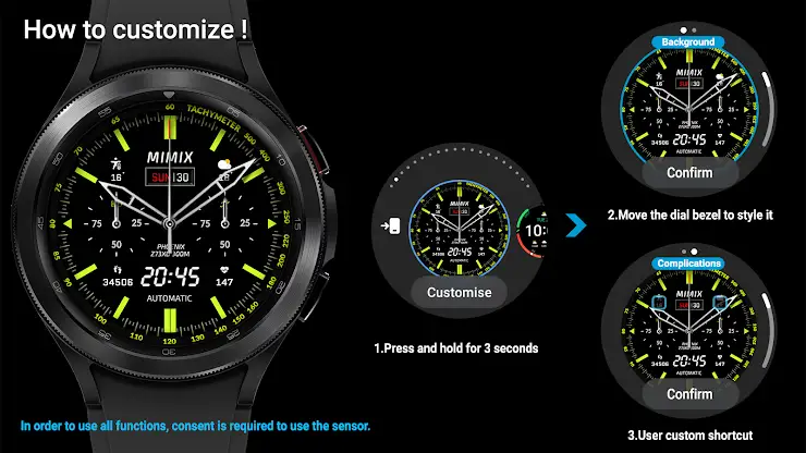 MIMIX Phoenix Z73xd Watchface screenshot 3