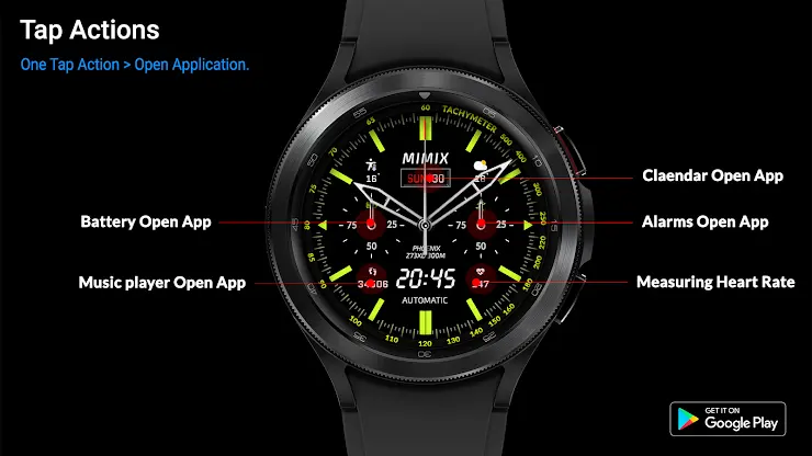 MIMIX Phoenix Z73xd Watchface screenshot 4