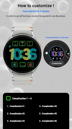 MIMIX Bubble Digital Watchface screenshot 6