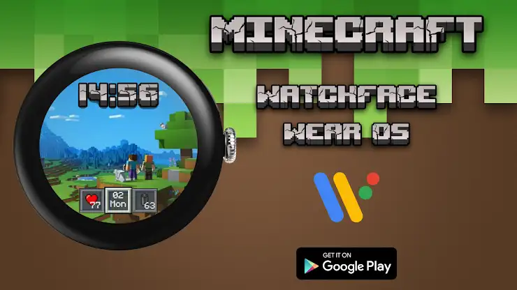 Minecraft Watchface screenshot 1