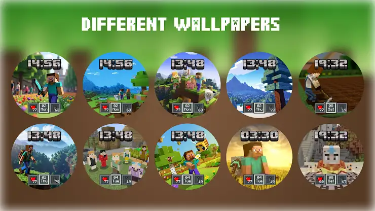 Minecraft Watchface screenshot 3